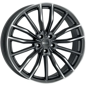 Mak Wheels – RAPP-D – Gunmetal – 20″x10.5″ 40mm – Summer Wheels – F0520RYQM40WS2X